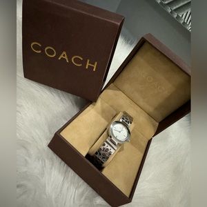 Coach Sterling Silver Watch